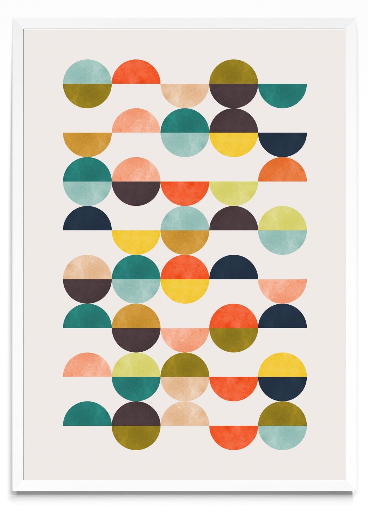 Arte circular 9 - Retrato BL