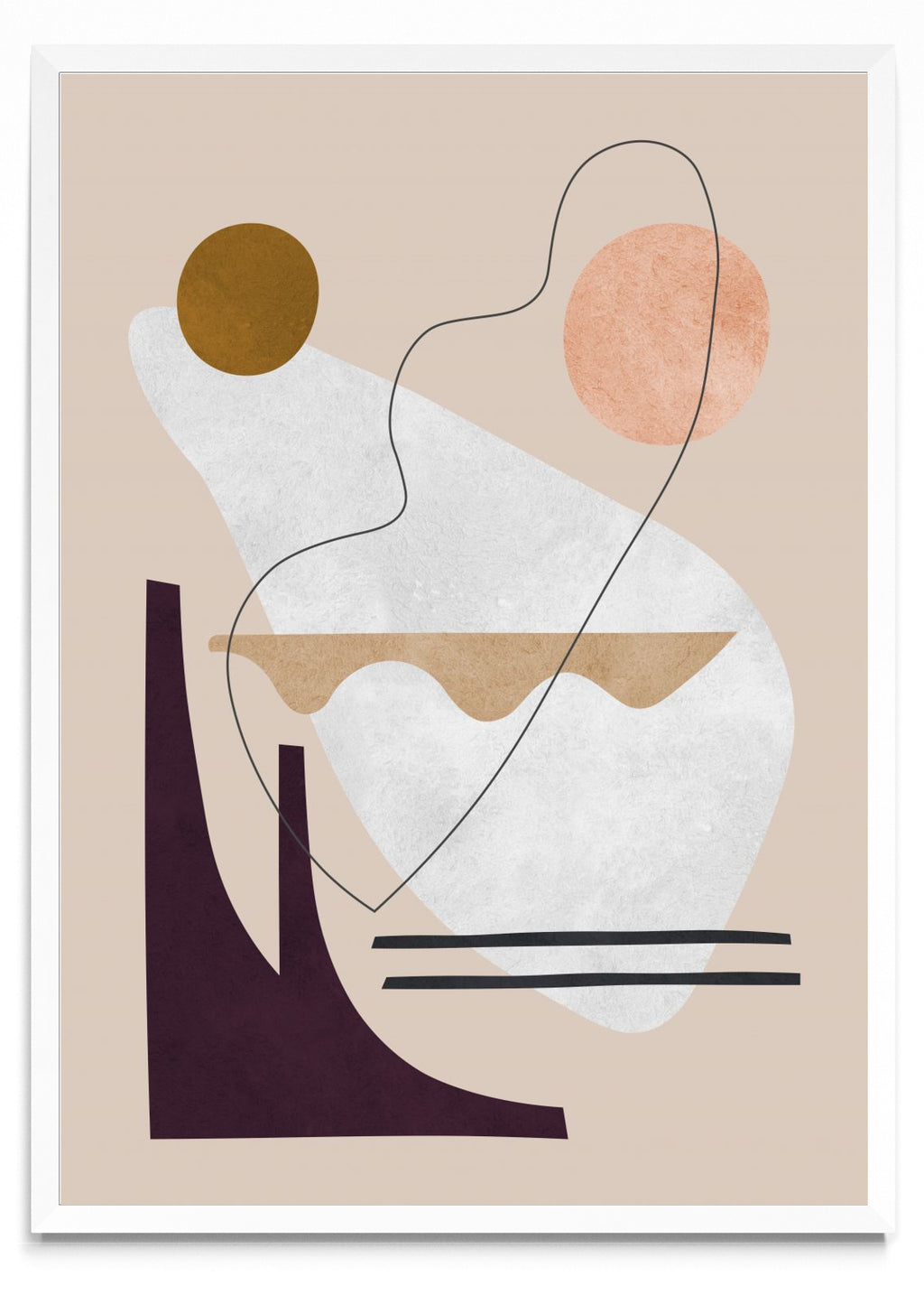 Formas organicas 6 - Retrato BL