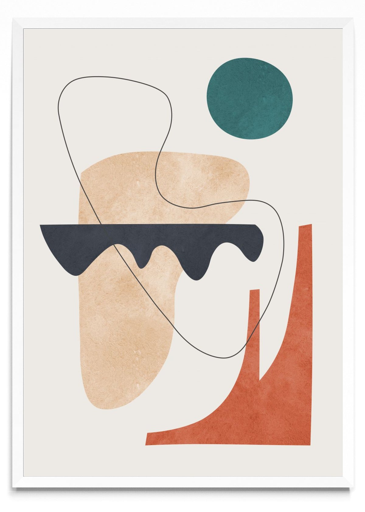 Formas organicas 7 - Retrato BL