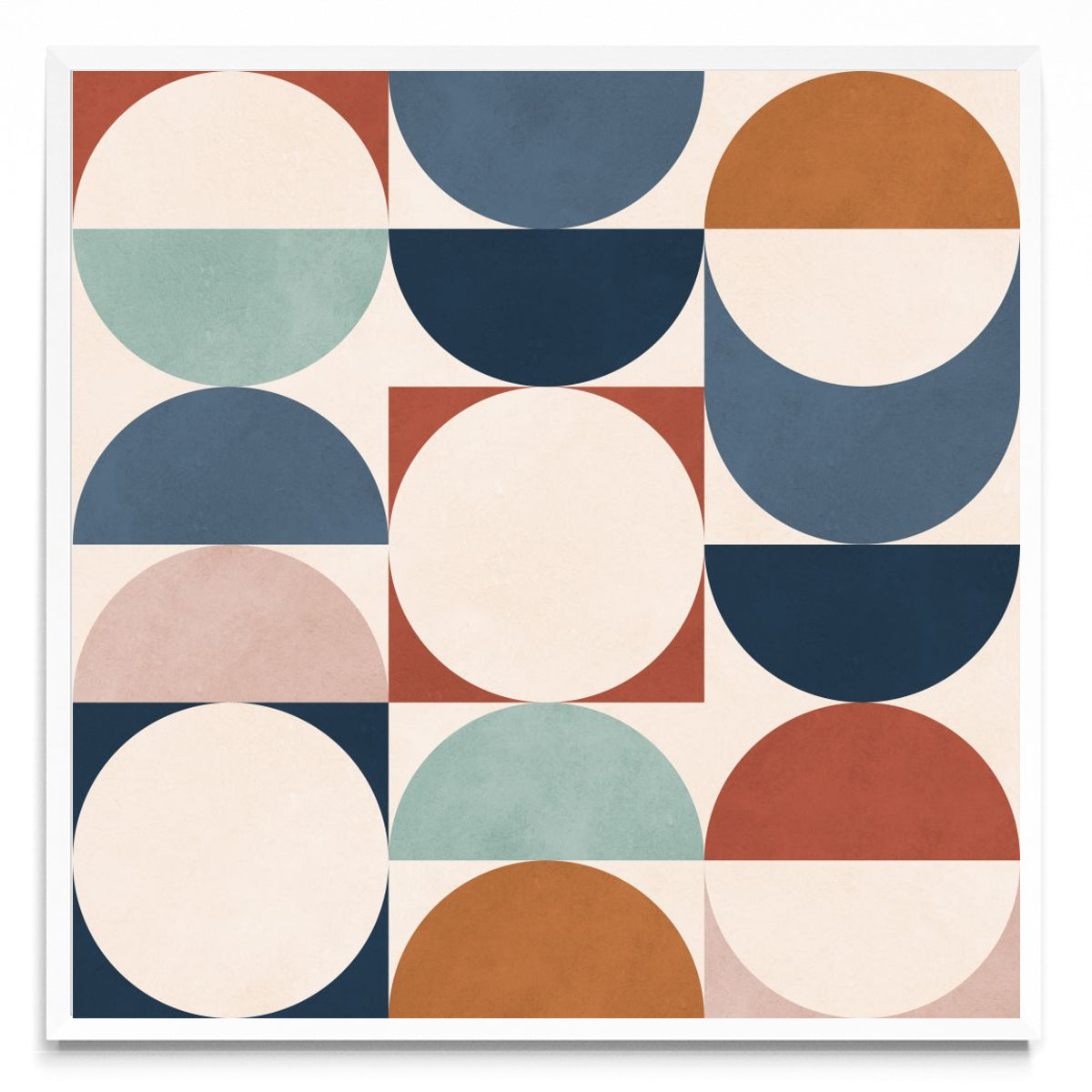 Arte circular 17 - Cuadrado BL