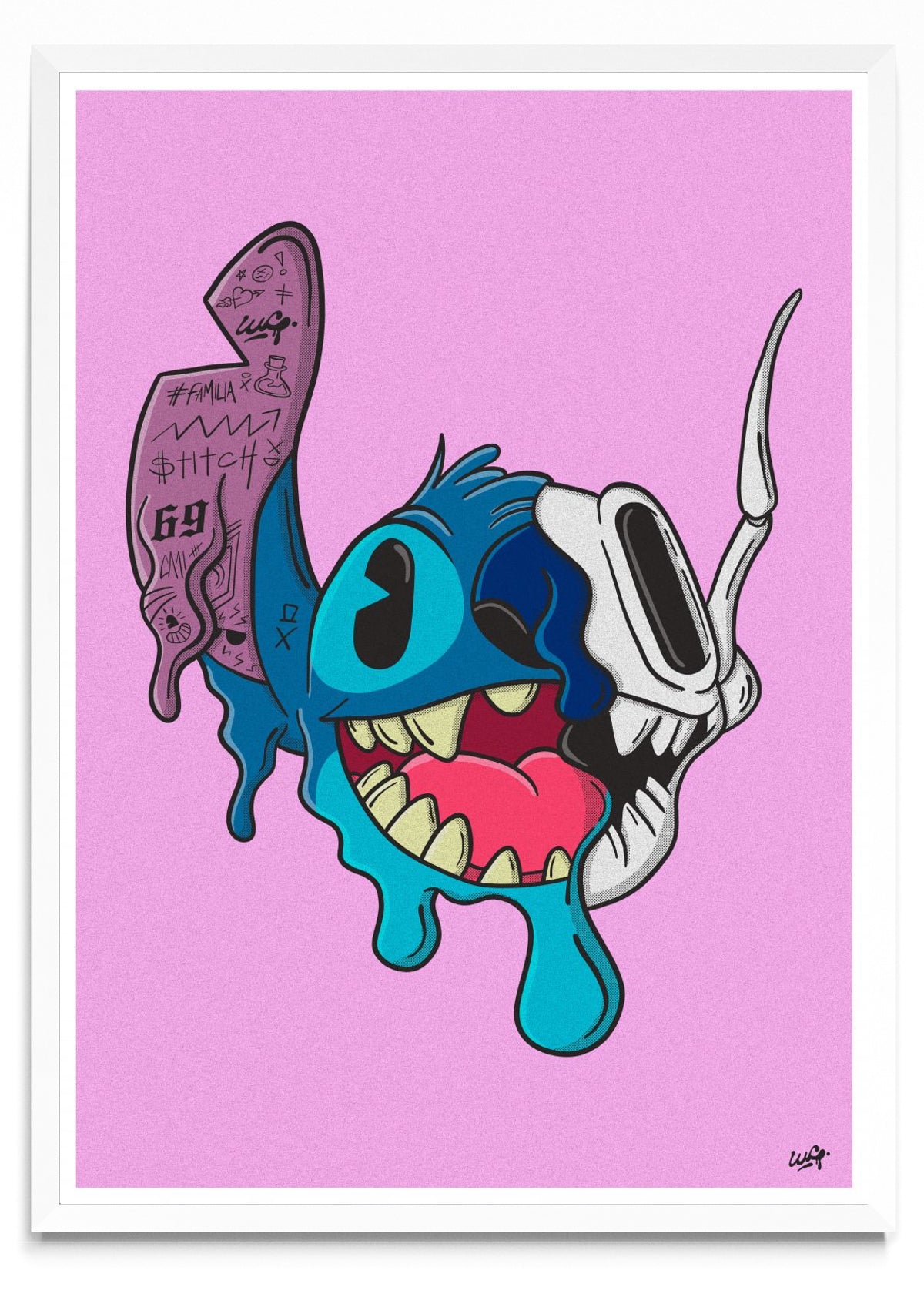 MONSTRUO CHORREANTE - Retrato BL