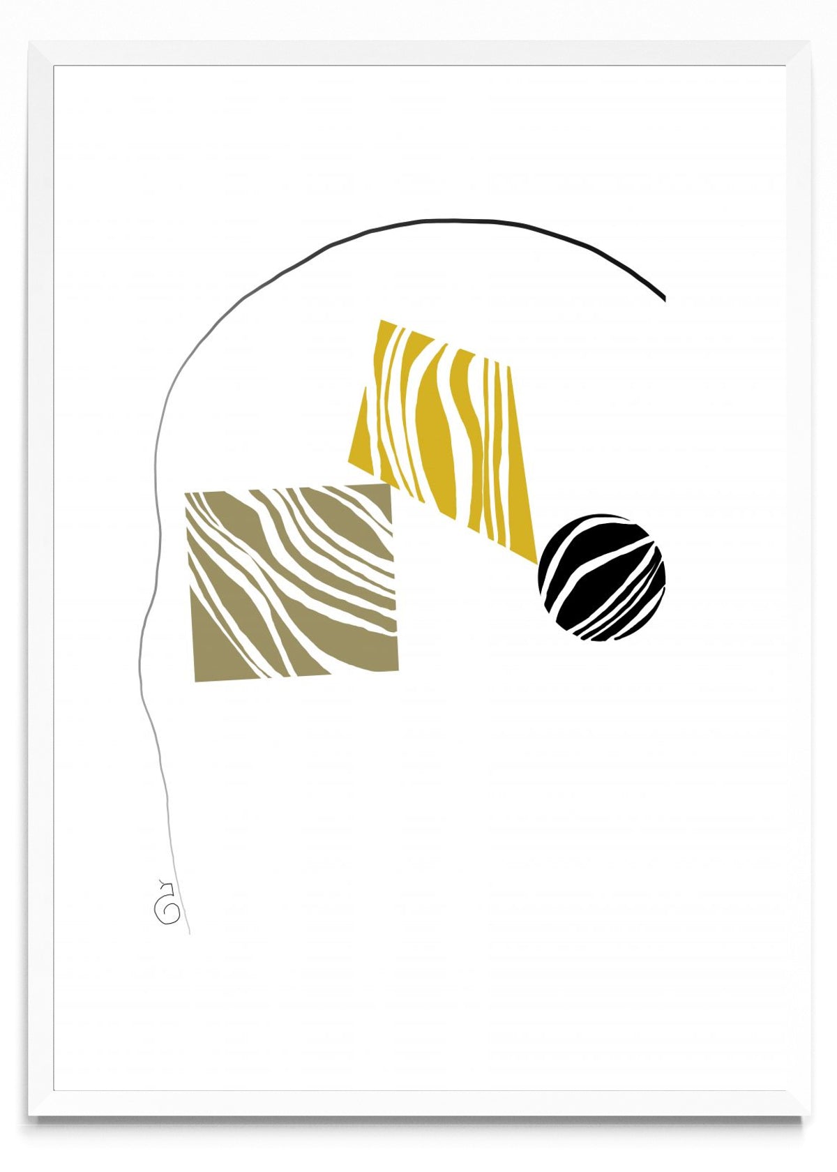 Abstractos geométricos - Retrato BL