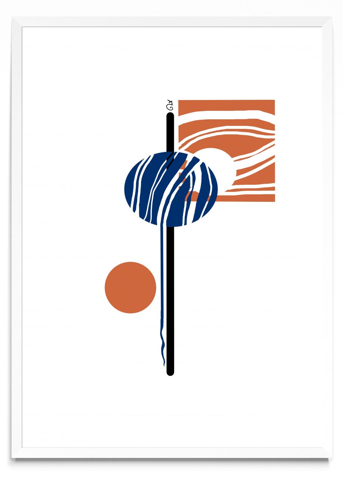 Abstracto geometrico 4 - Retrato BL