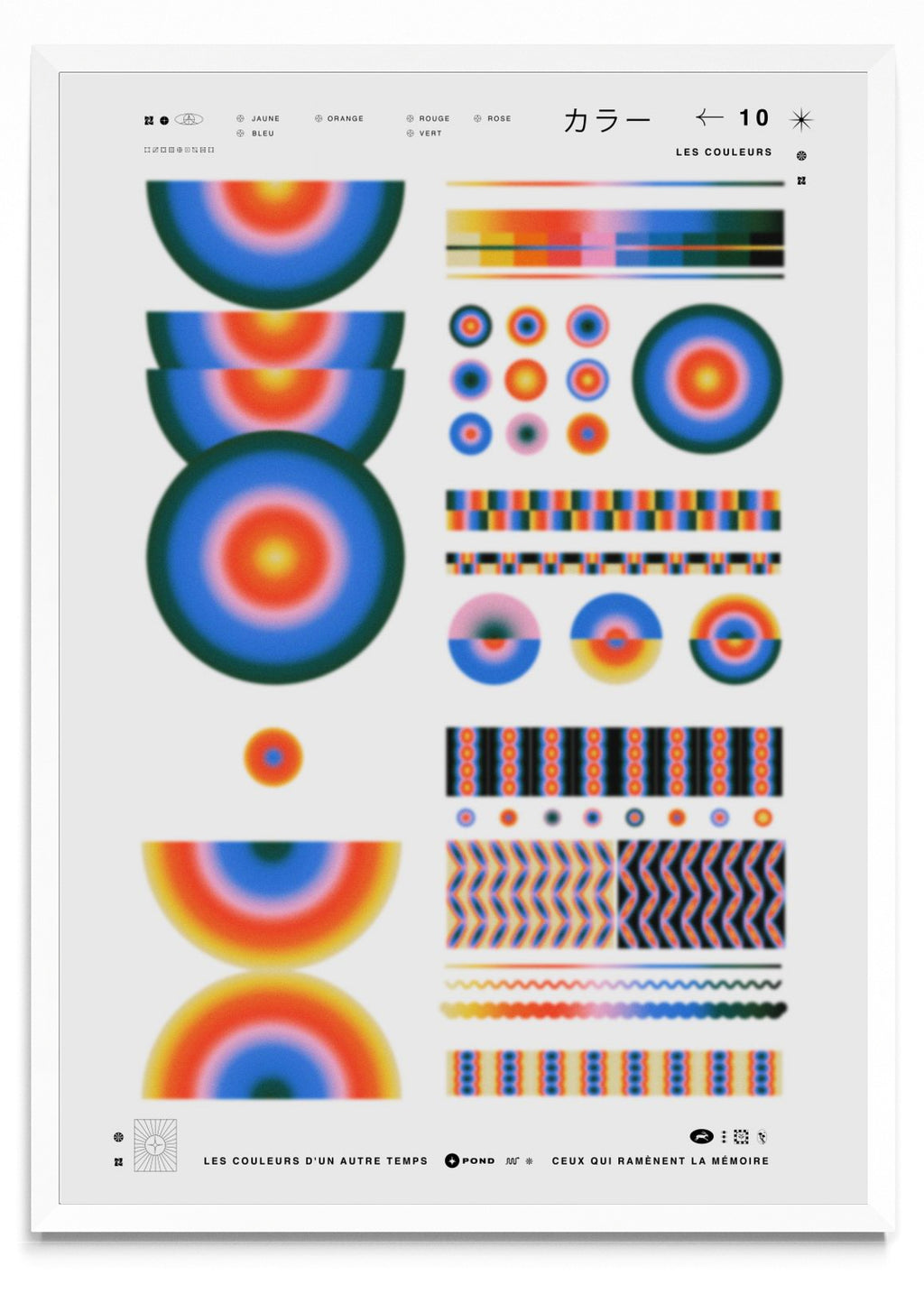 Los colores de otro tiempo - Retrato BL