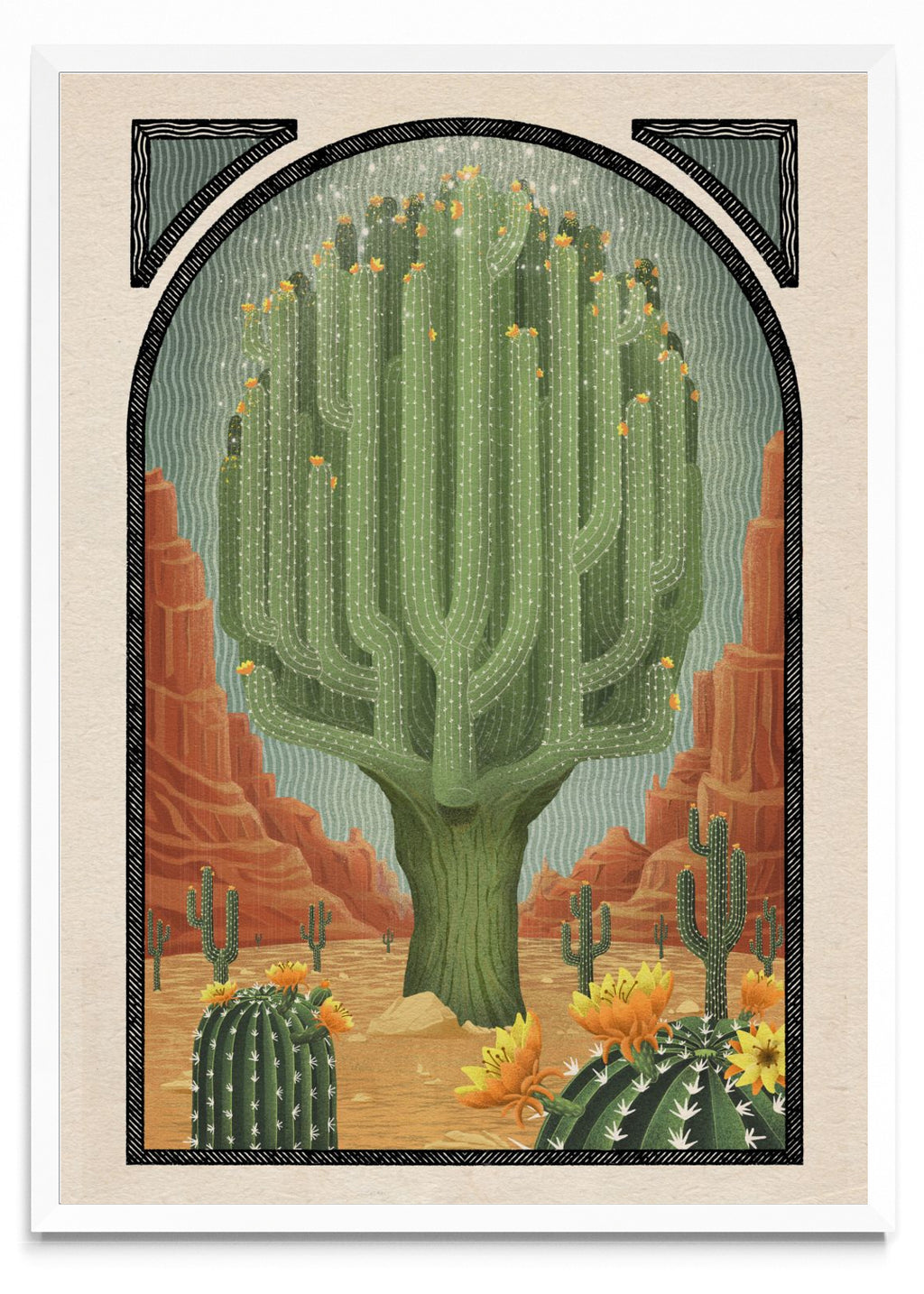 Trees of life - cacto - Retrato BL