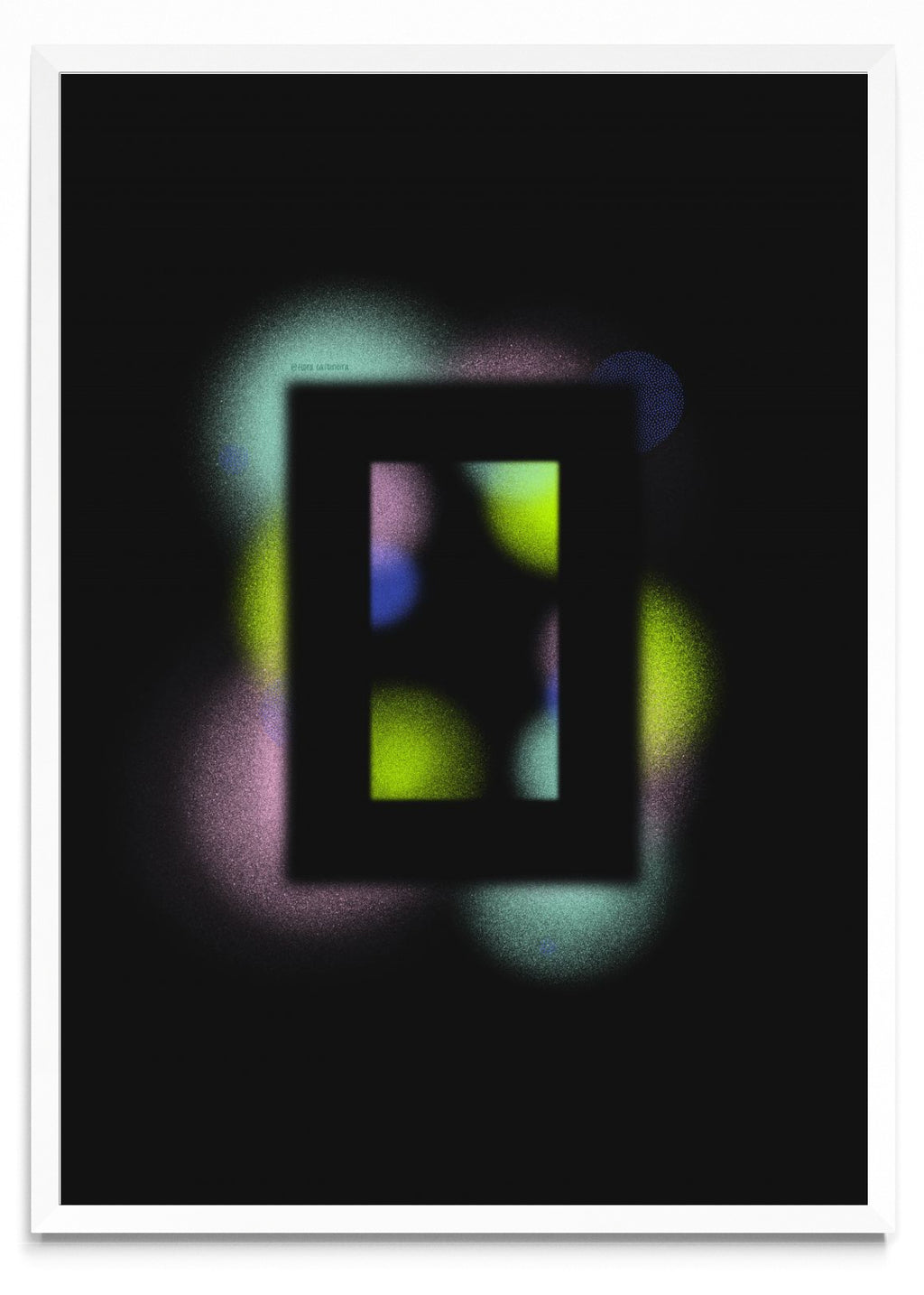 Burbujas dark - Retrato BL