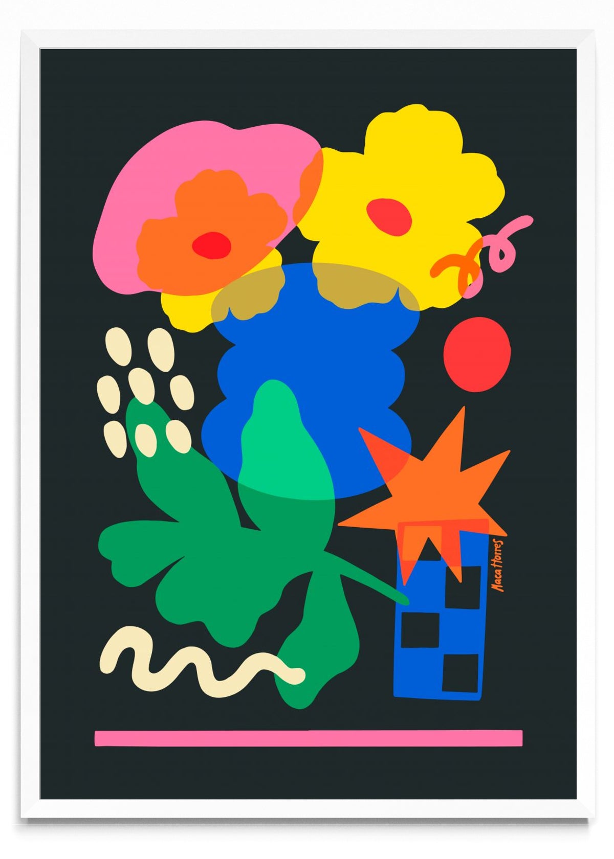 Fiesta de colores - Retrato BL
