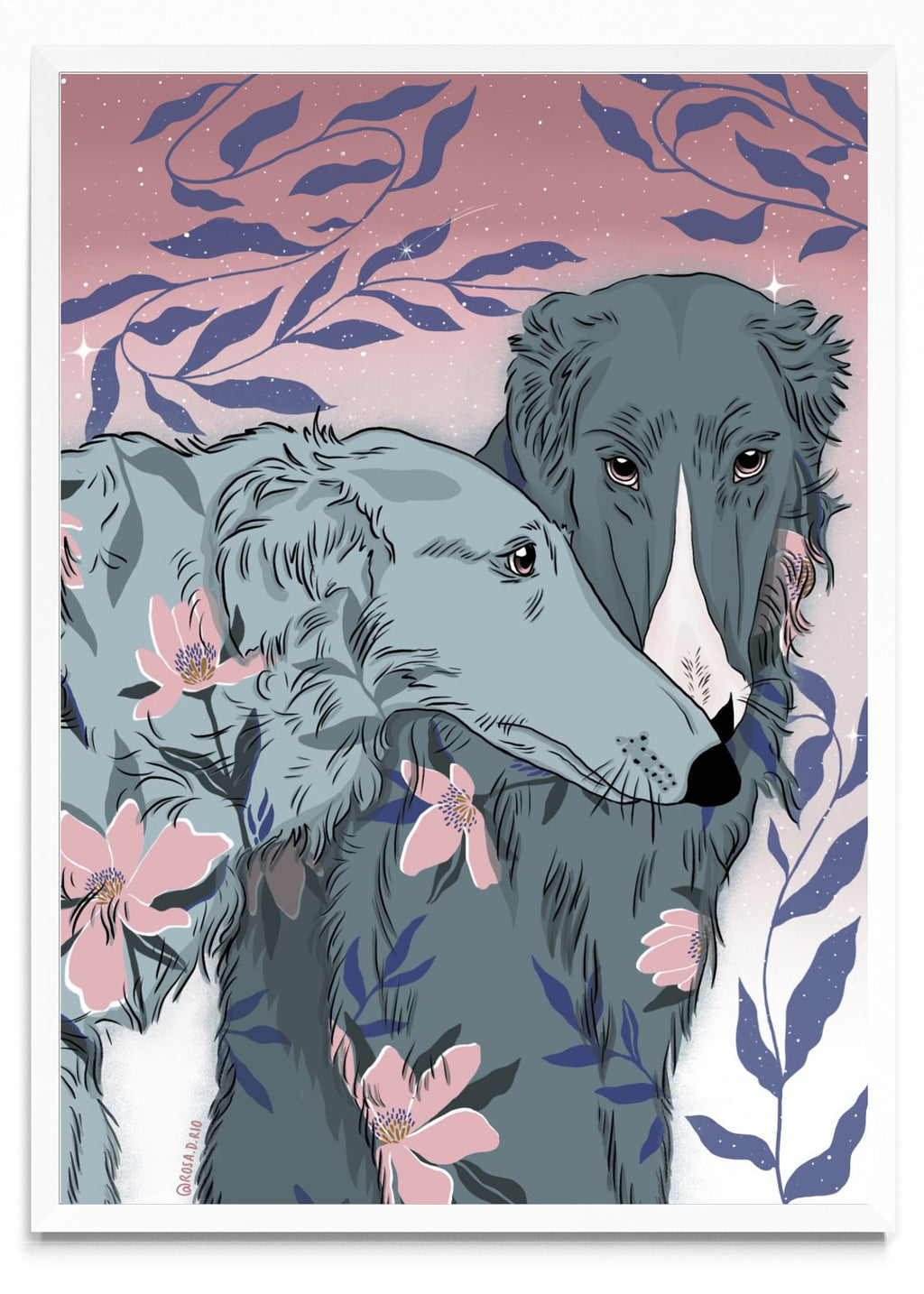 Galgo Mágico - Retrato BL