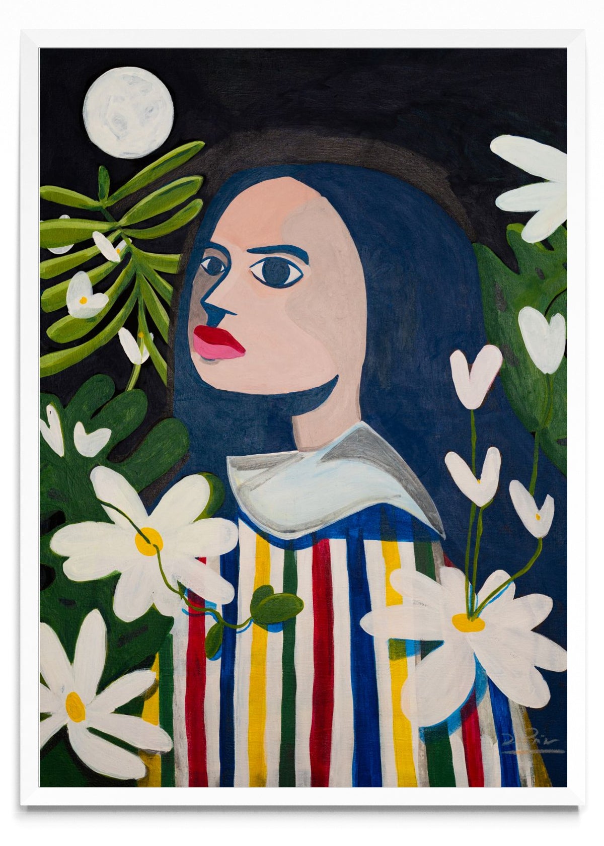 Luna llena. - Retrato BL