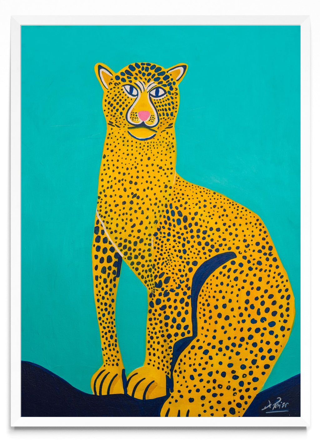 Leopardo. - Retrato BL