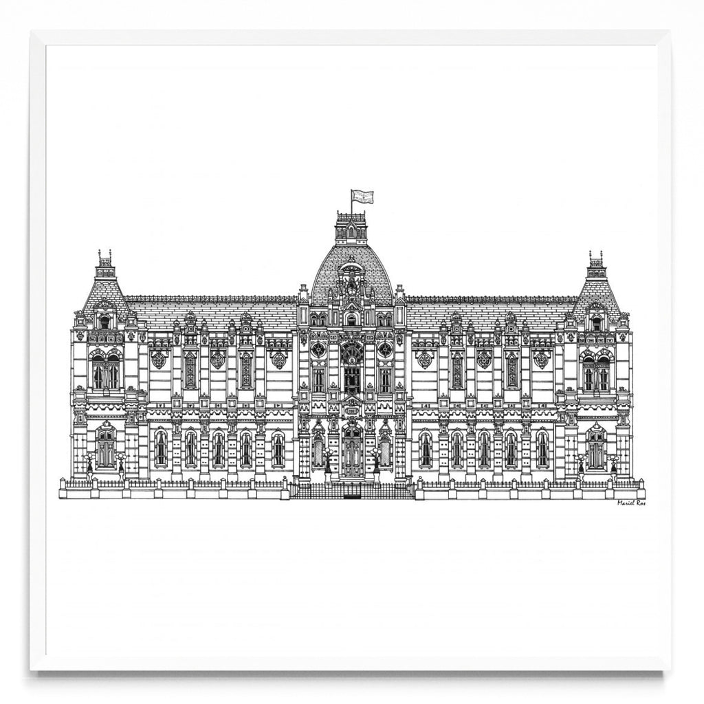 Palacio de Aguas Corrientes - Cuadrado BL
