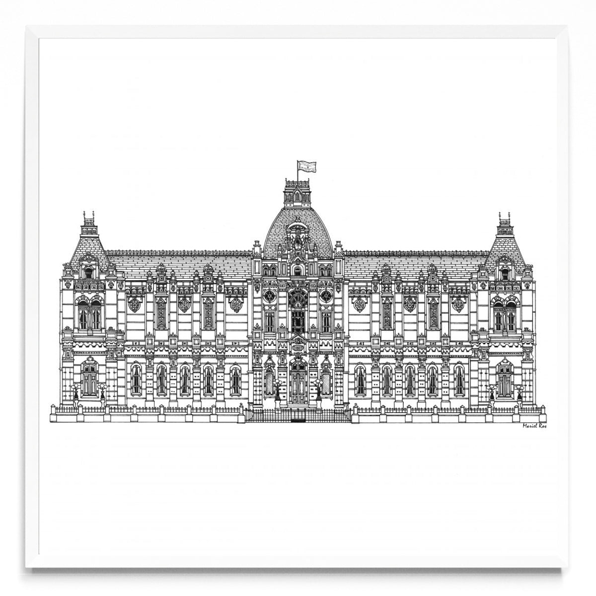 Palacio de Aguas Corrientes - Cuadrado BL