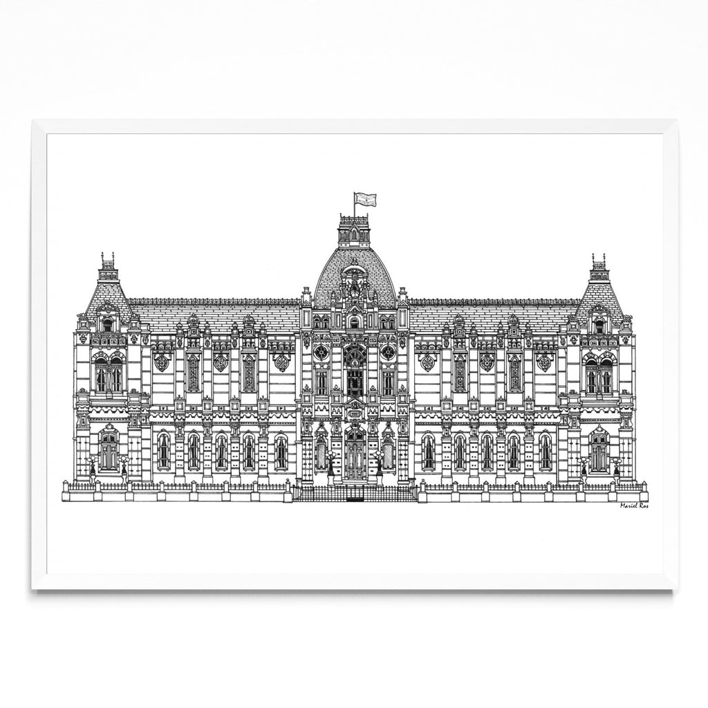 Palacio de Aguas Corrientes - Paisaje BL