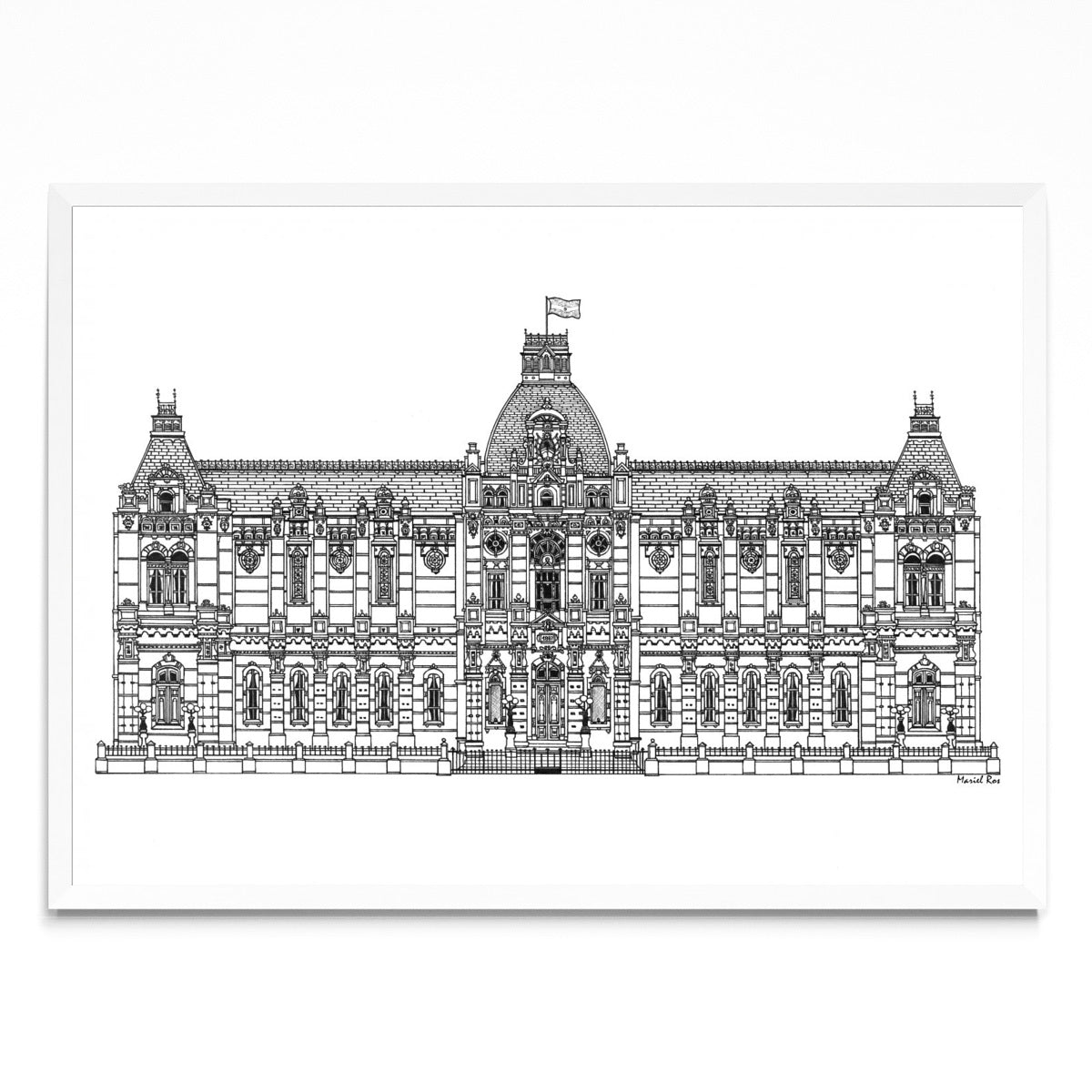 Palacio de Aguas Corrientes - Paisaje BL
