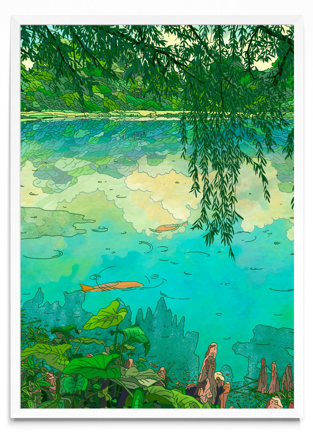 Lago Sanjavier - Retrato BL