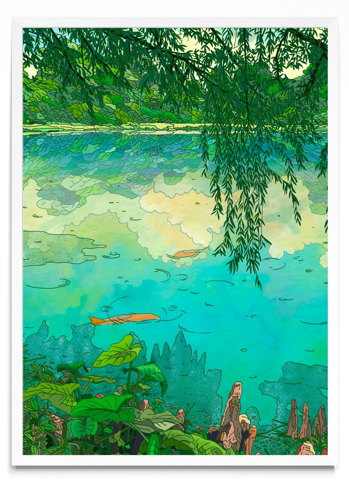 Lago Sanjavier - Retrato BL