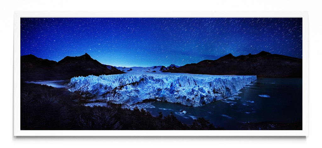 Glaciar Perito Moreno Iluminado por las estrellas - Pano H BL