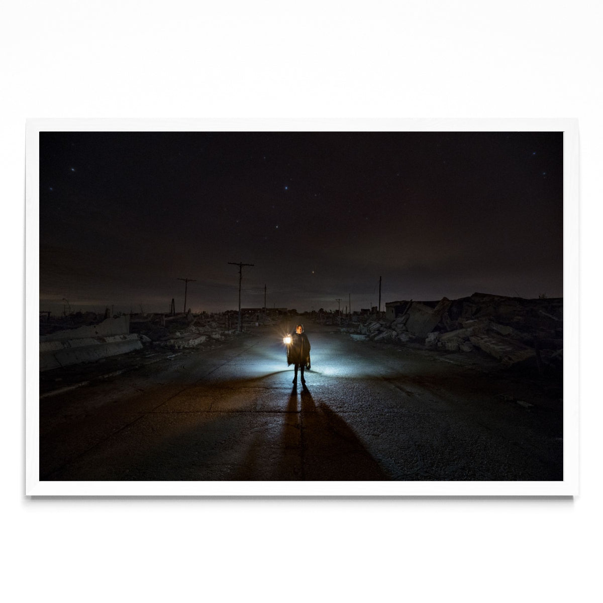 Luz en la noche - FotoH BL