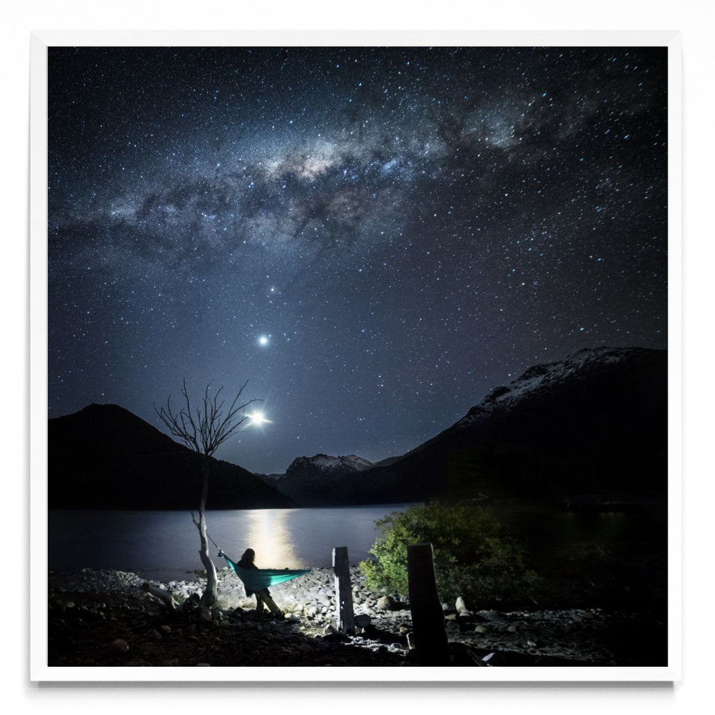 La luna, venus y marte - Cuadrado BL