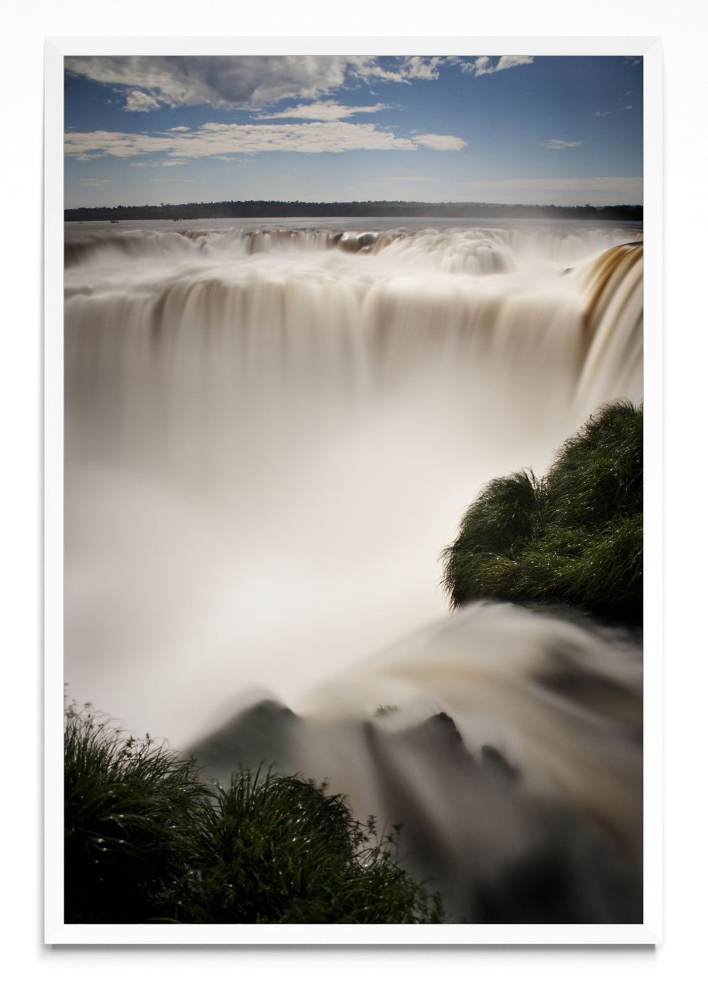 Cataratas del Iguazu bajo la luz de la luna - FotoV BL