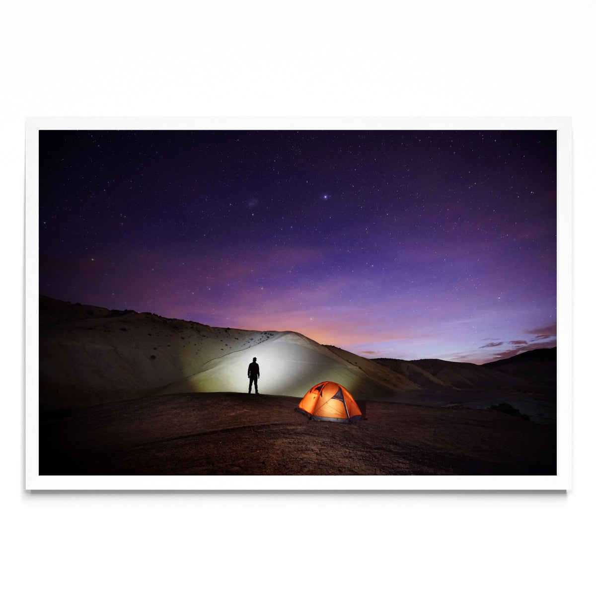 Luz en la noche - FotoH BL