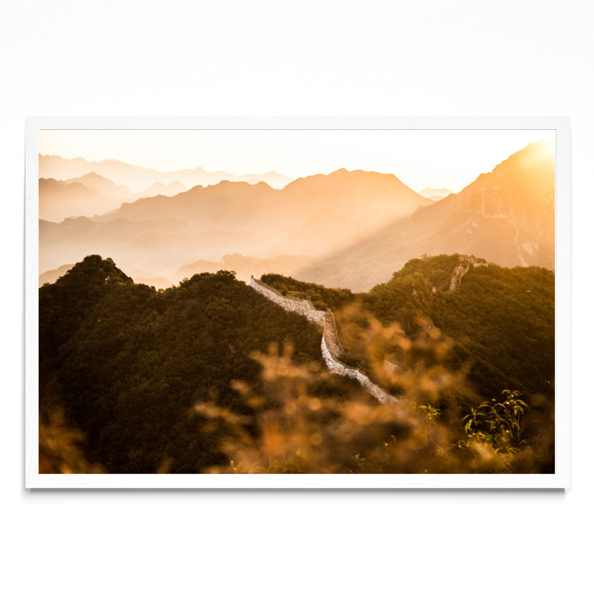 Amanece en la Muralla China - FotoH BL