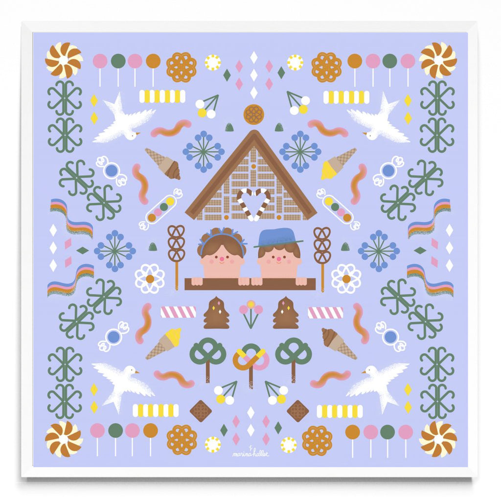 HANSEL Y GRETEL - Cuadrado BL