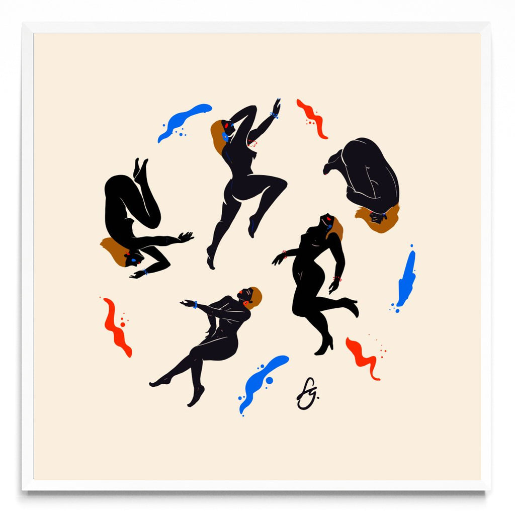 Siluetas Circular - Cuadrado BL