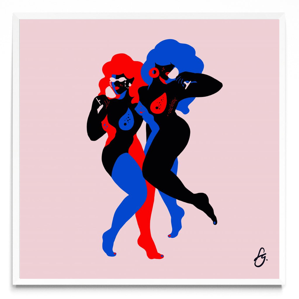 Ellas - Cuadrado BL