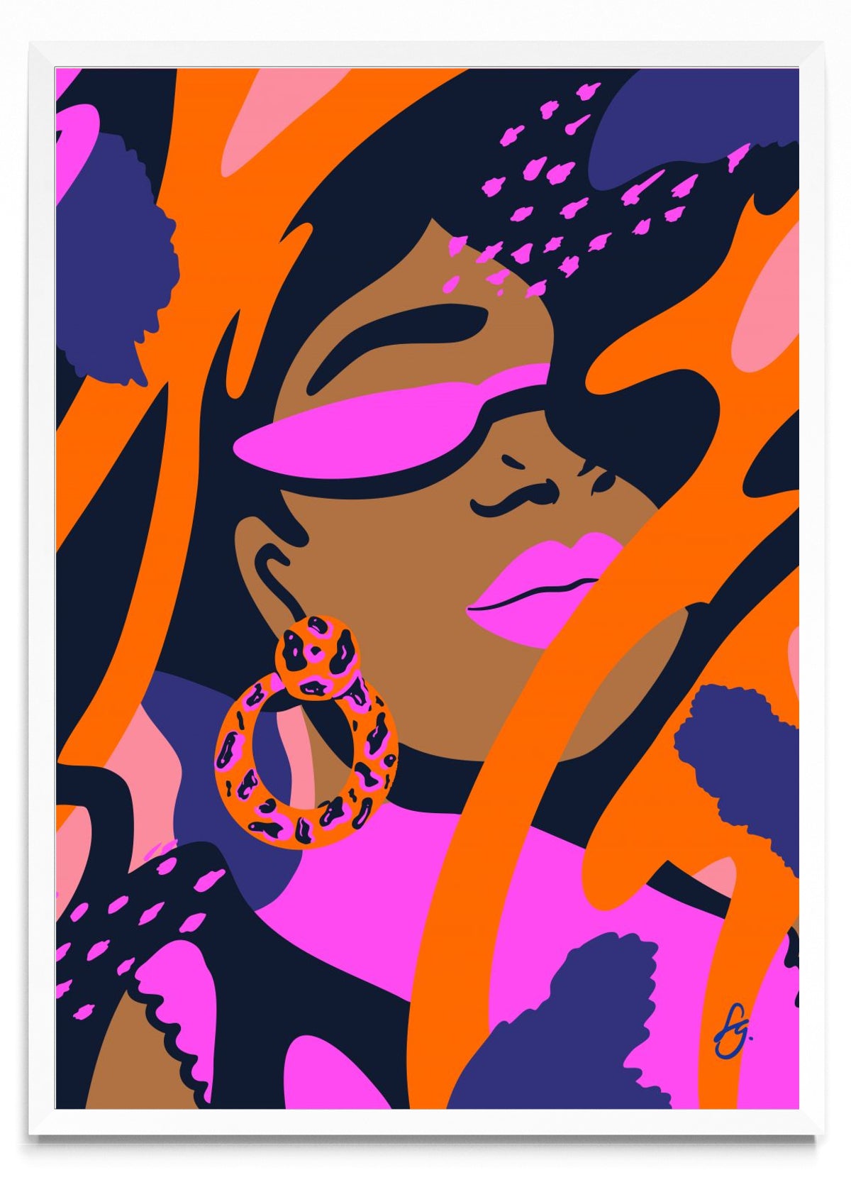 Series I_ Magenta - Retrato BL