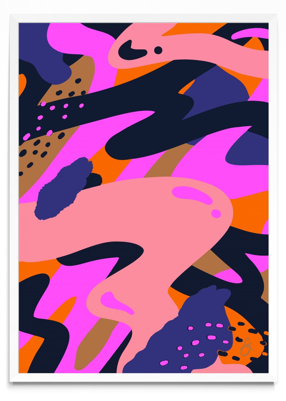 Series I _ Magenta - Retrato BL