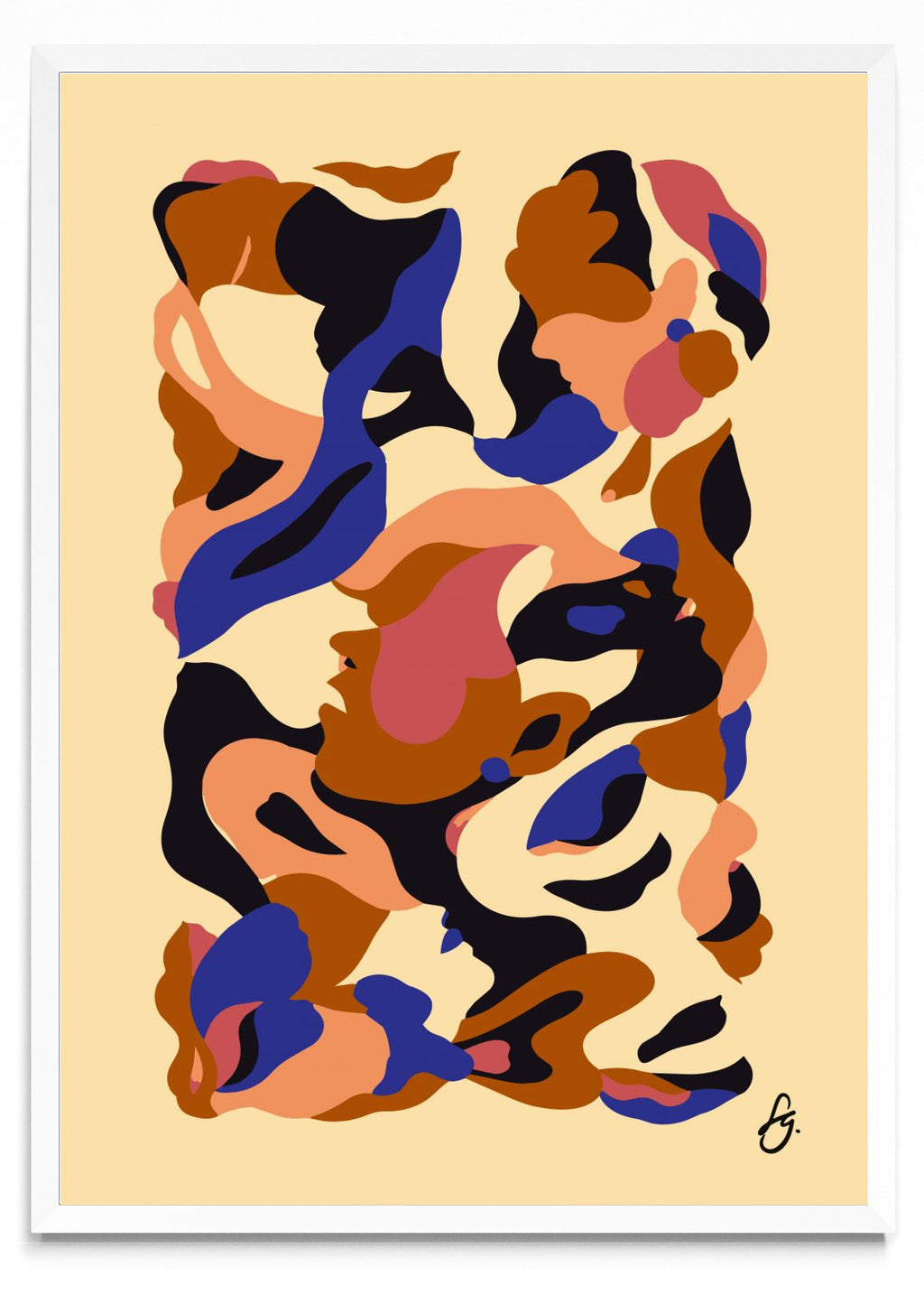 Abstracciones I - Retrato BL