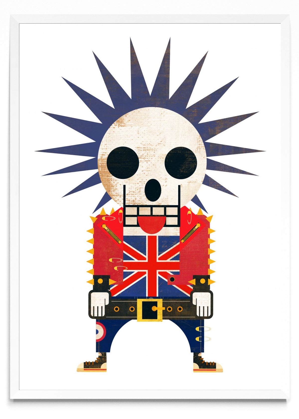 I am a punk - Retrato BL
