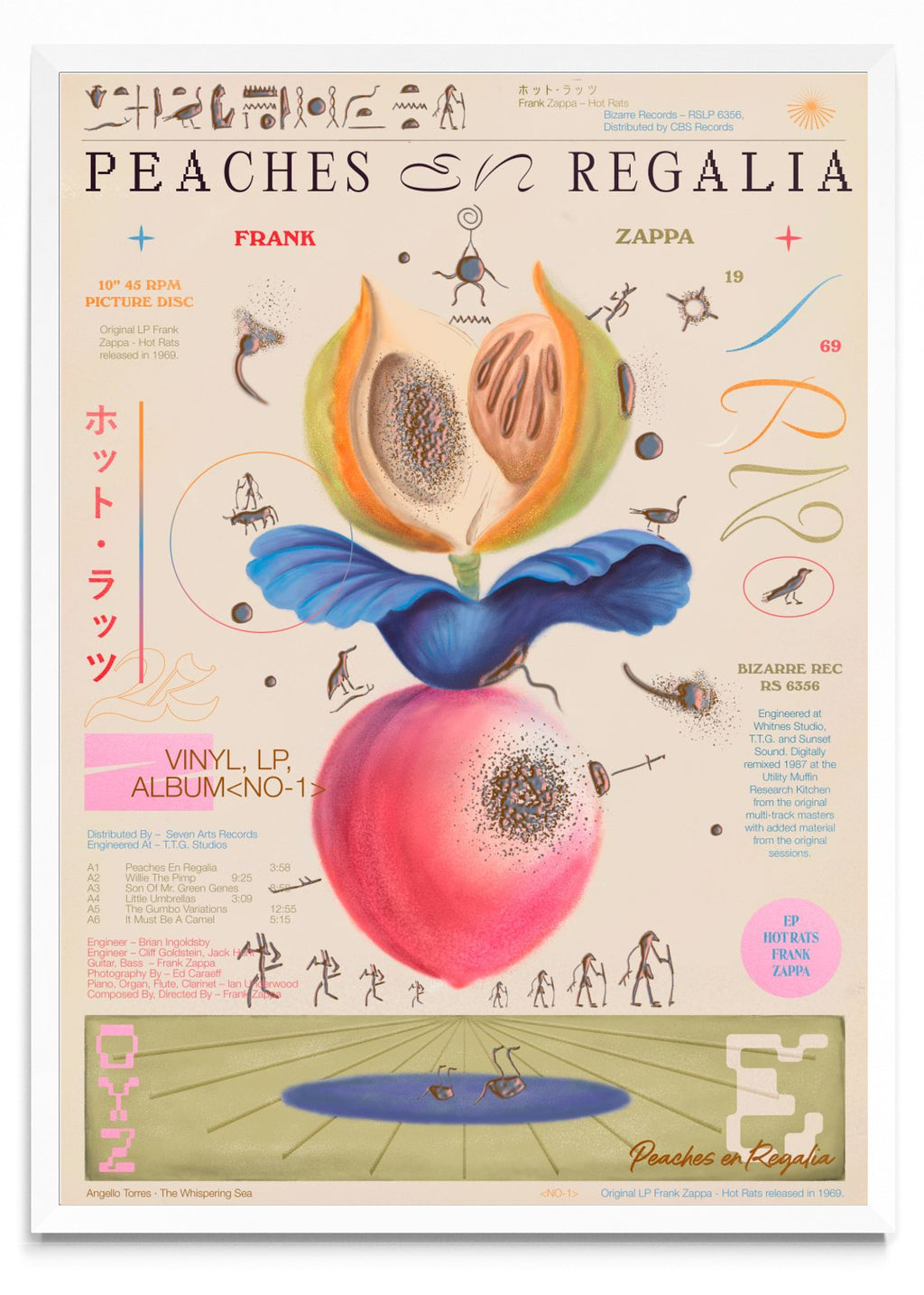 Peaches en Regalia - Retrato BL