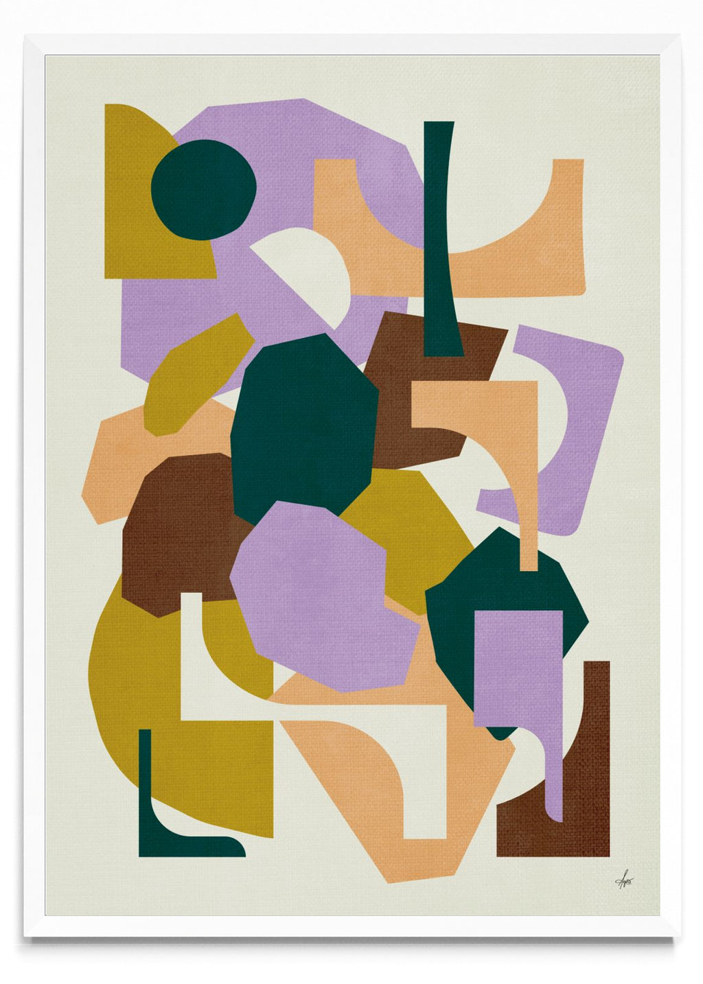 Abstract Art III - Retrato BL