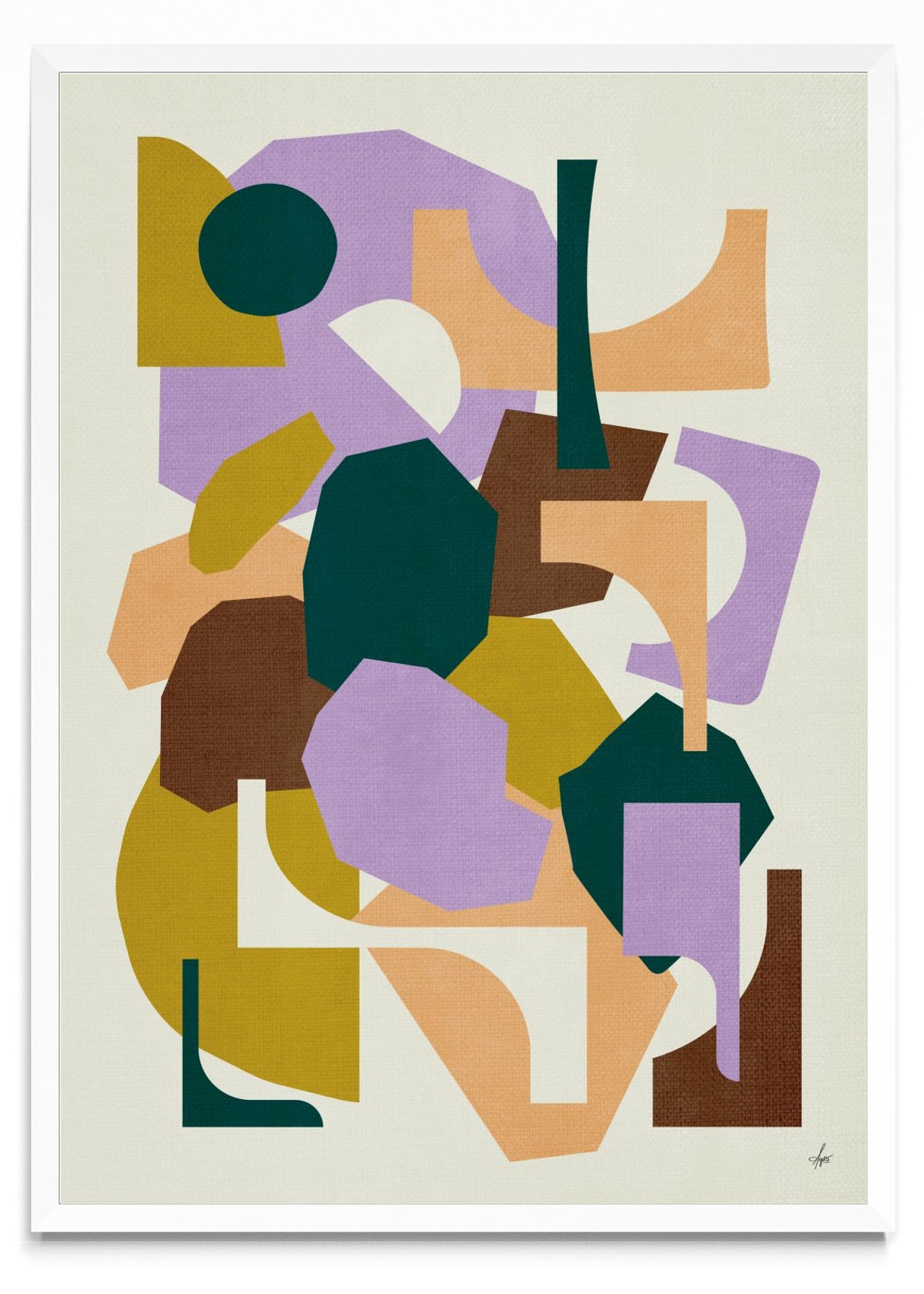 Abstract Art III - Retrato BL