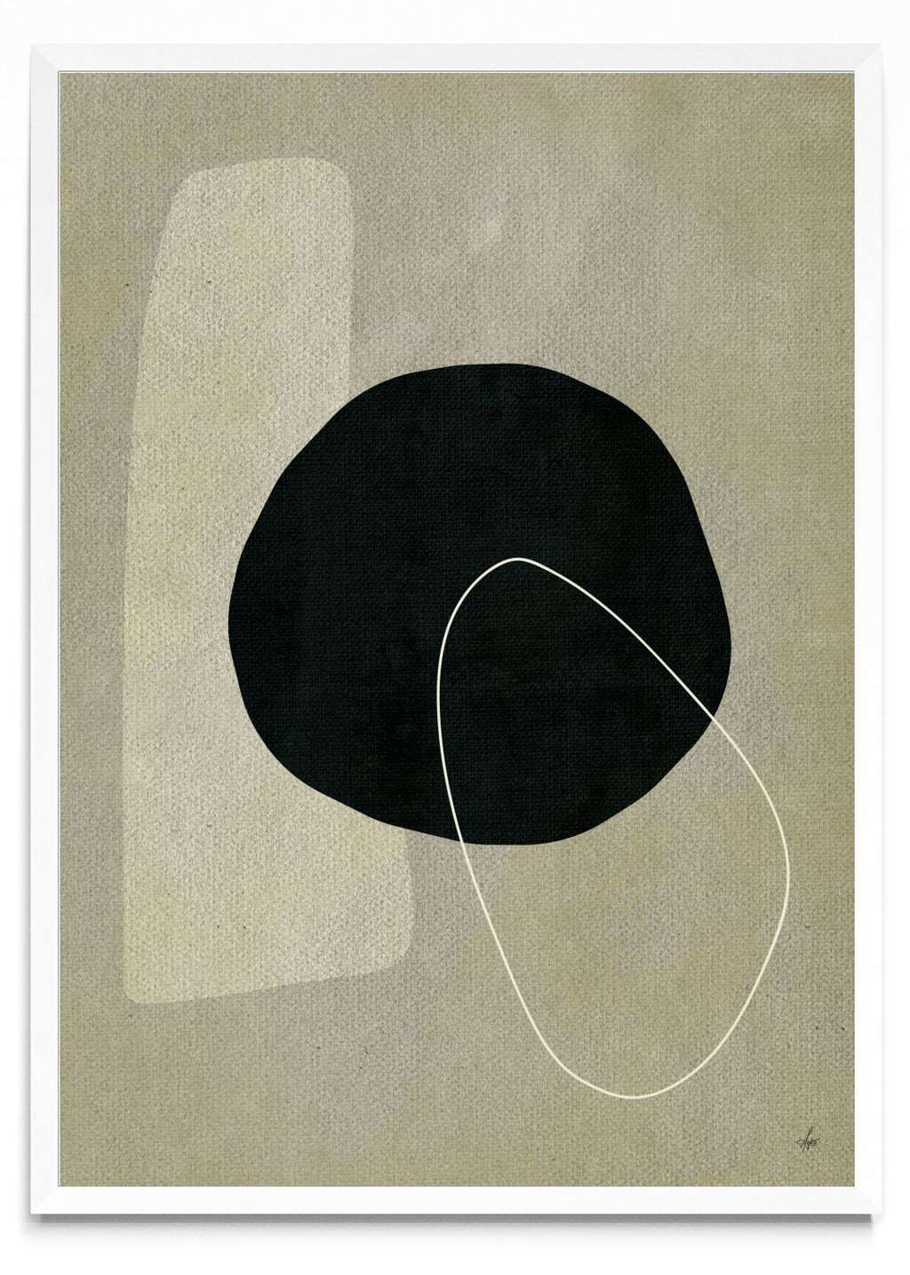 Abstract Art IV - Retrato BL