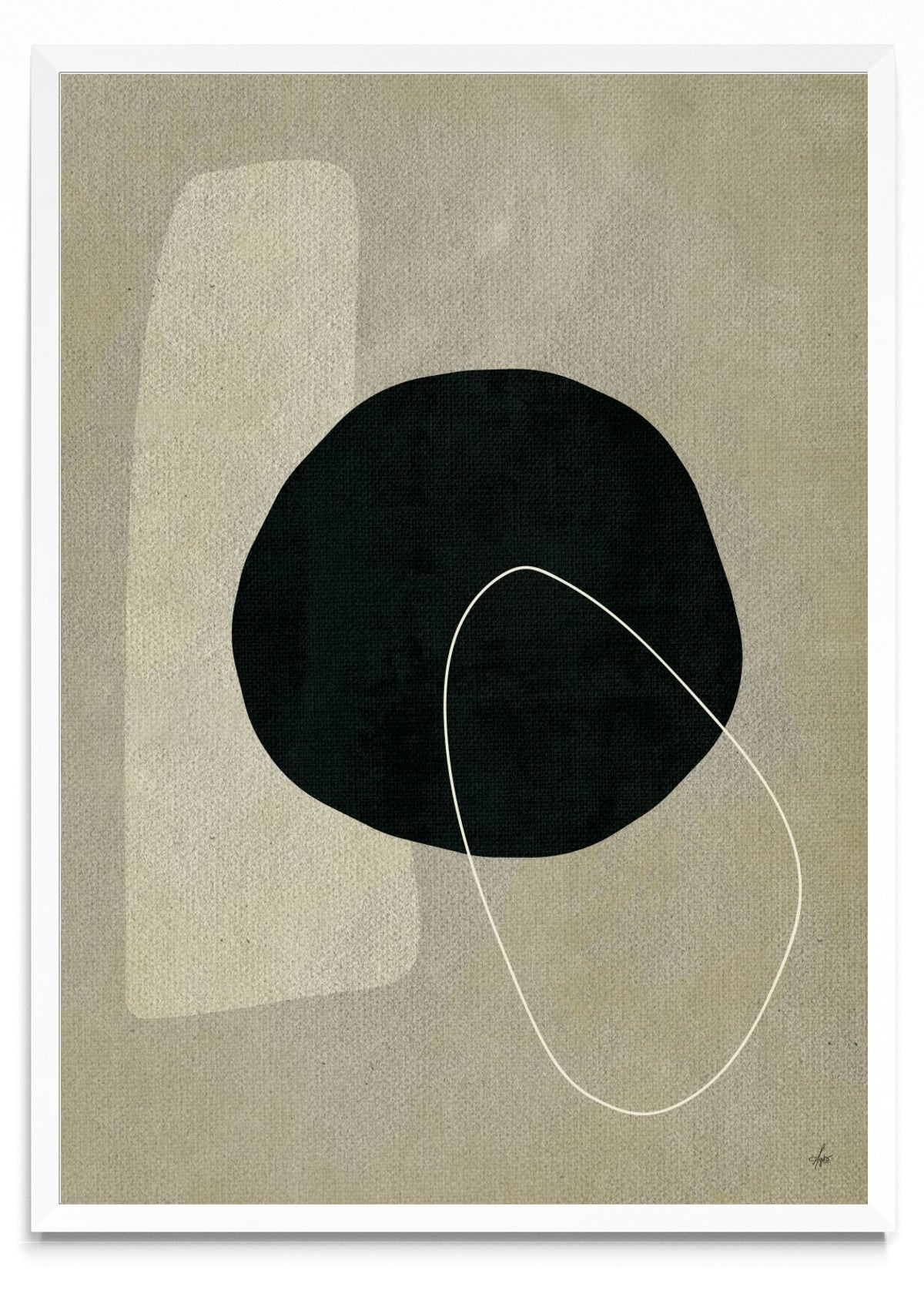 Abstract Art IV - Retrato BL