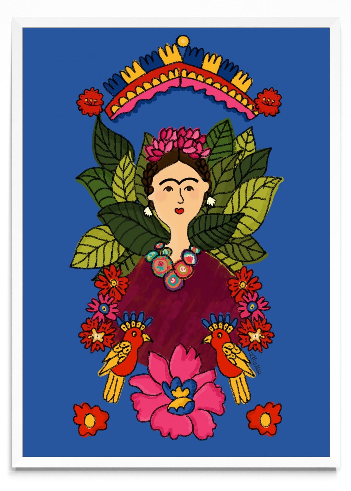 Frida Kahlo - Retrato BL