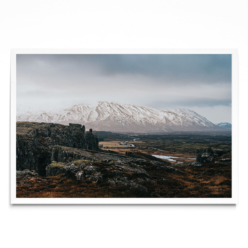 Paisaje Nevado en Islandia - FotoH BL