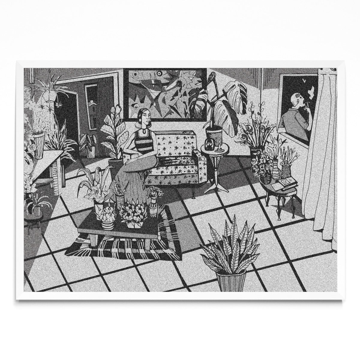 Jardin nocturno - Paisaje BL