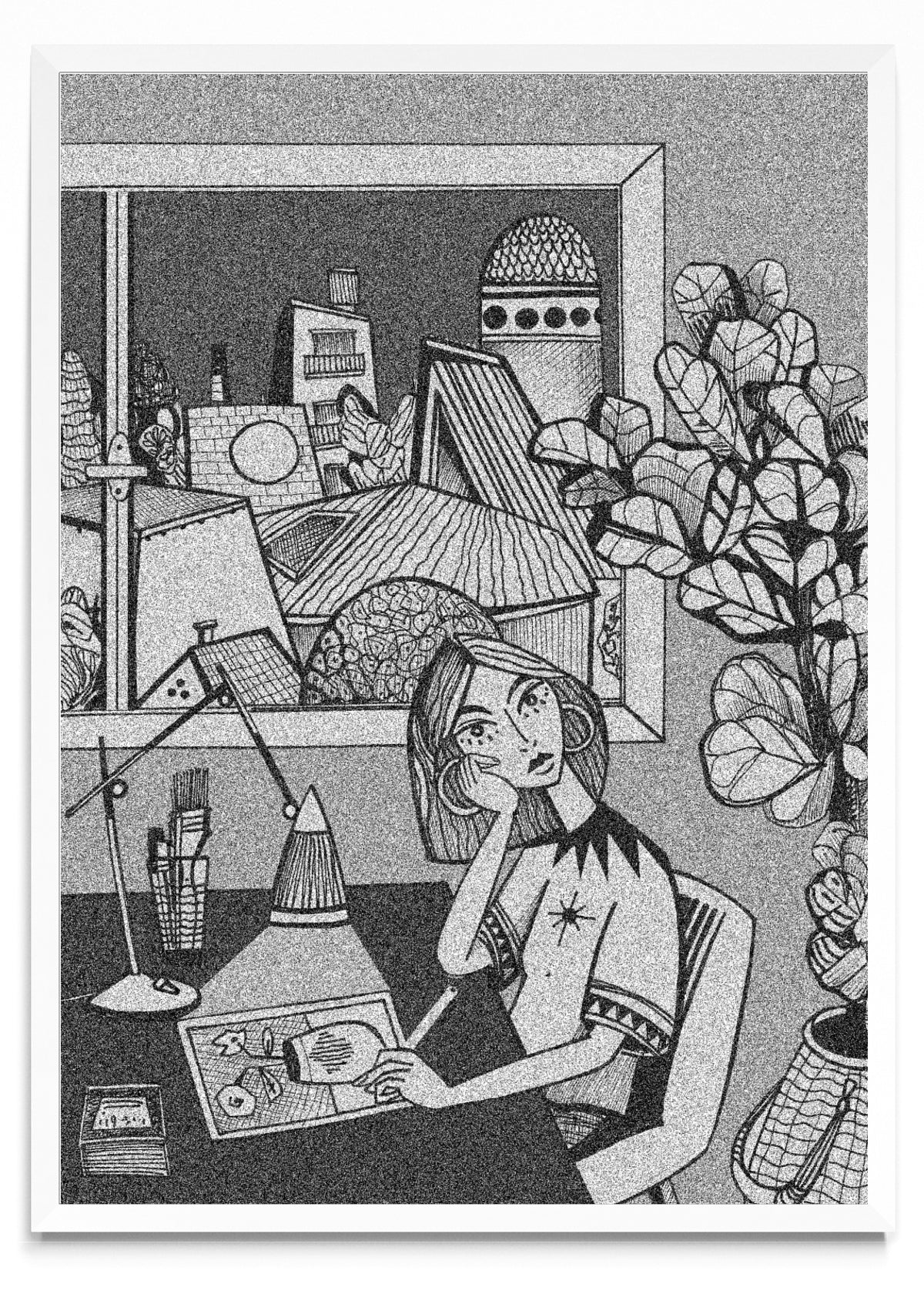 Noche de dibujo - Retrato BL