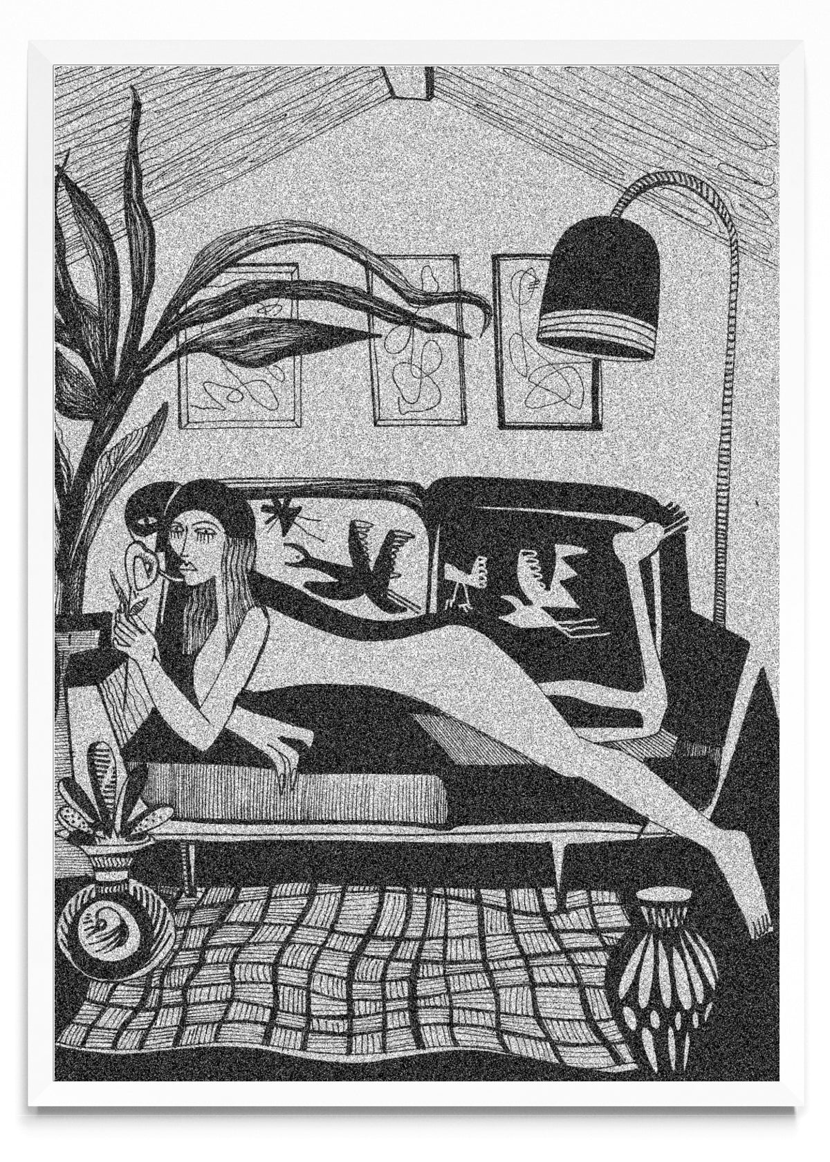 Noche de sillon - Retrato BL