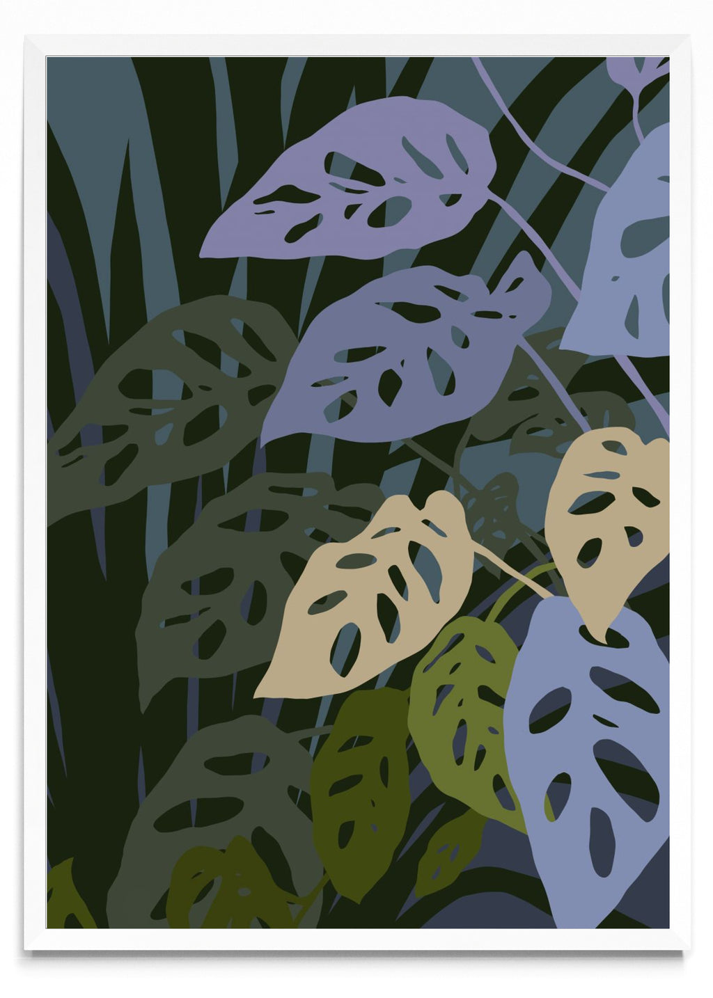 La monstera Adansonii - Retrato BL