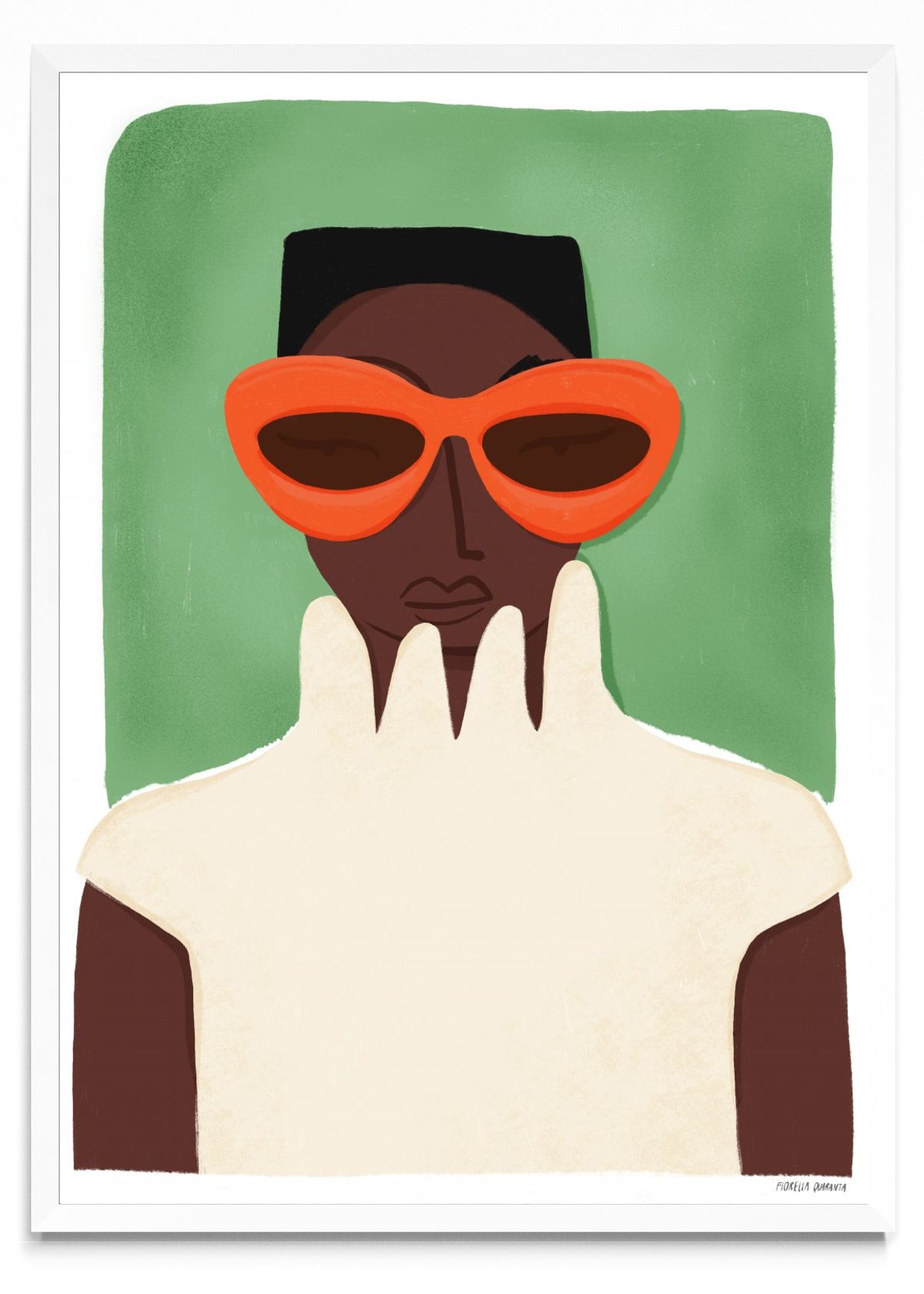Gafas Coral - Retrato BL