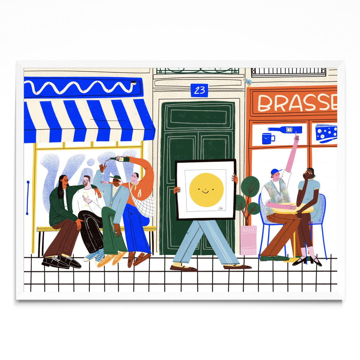 Calle Parisina - Paisaje BL