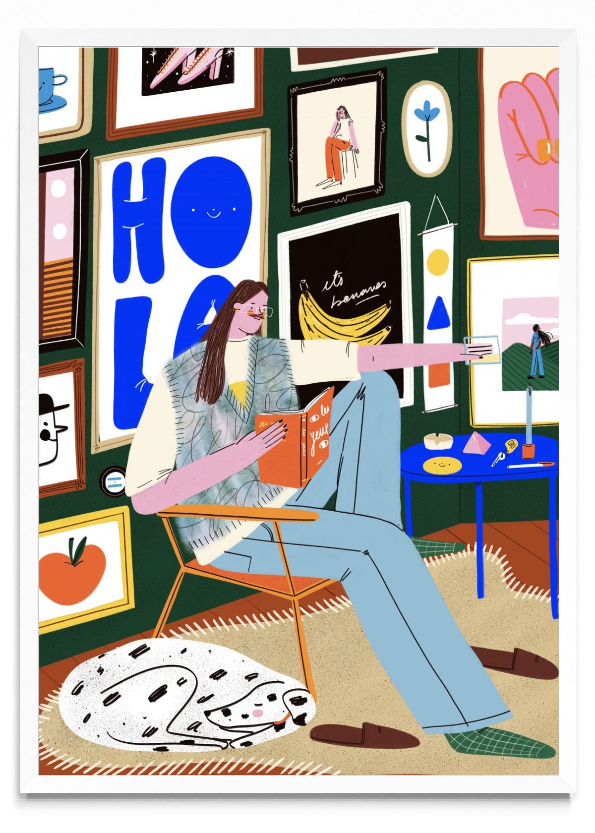 Viernes por la tarde - Retrato BL