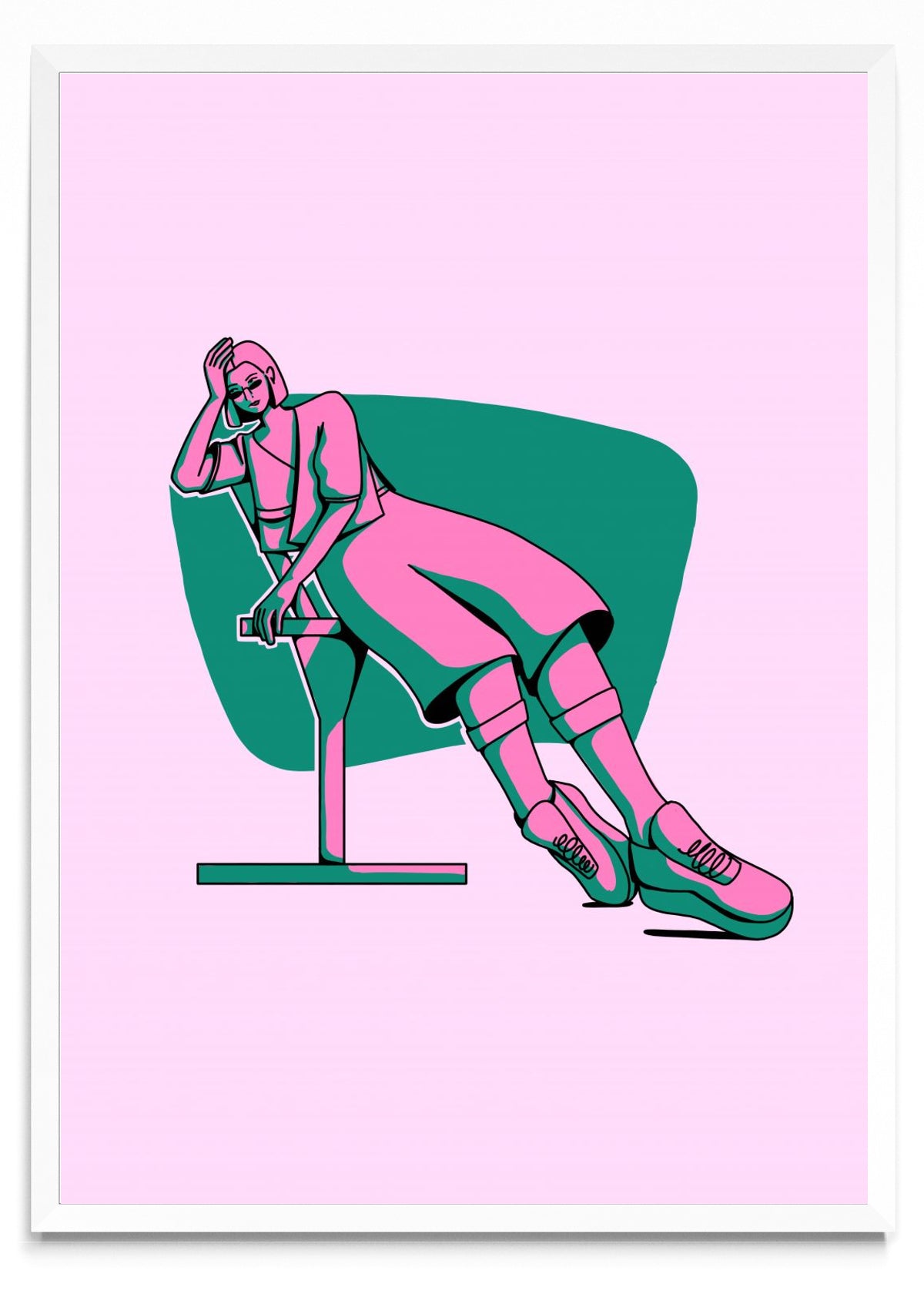 Pink - Retrato BL
