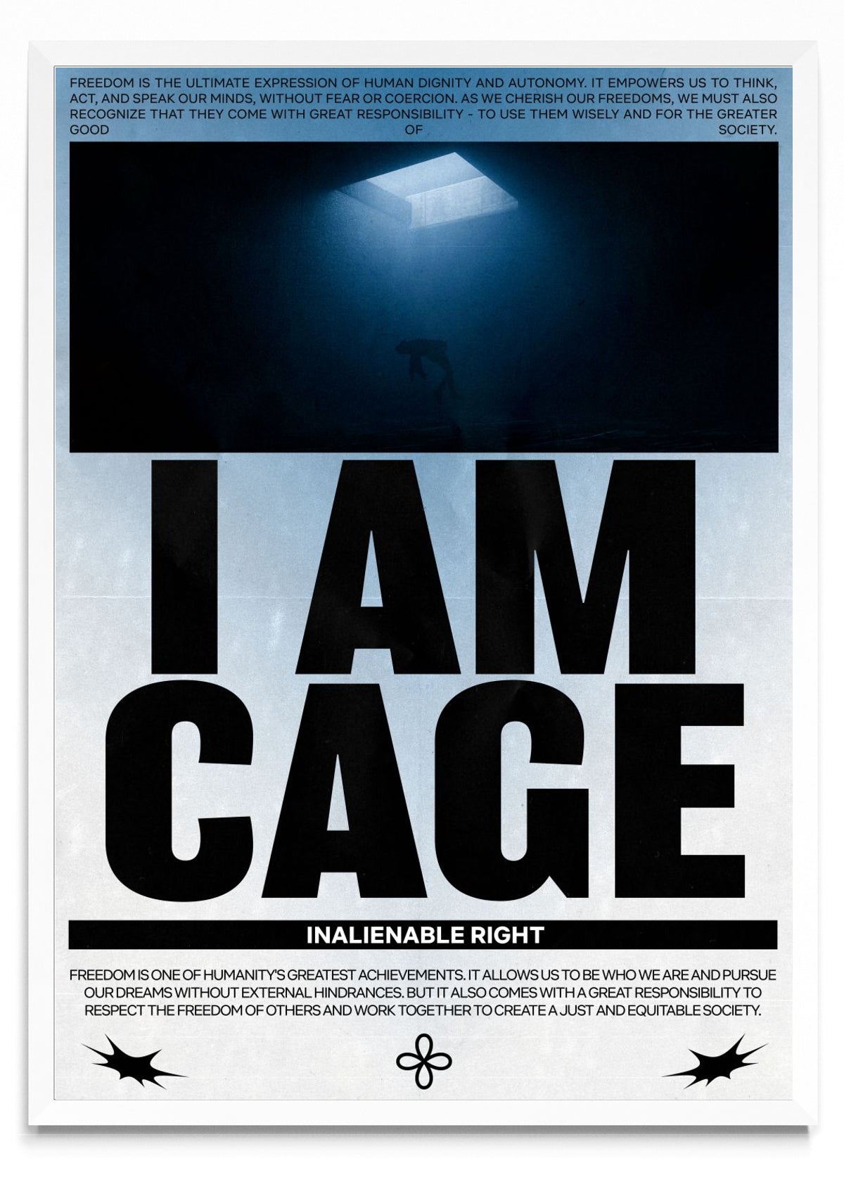 I am cage - Retrato BL
