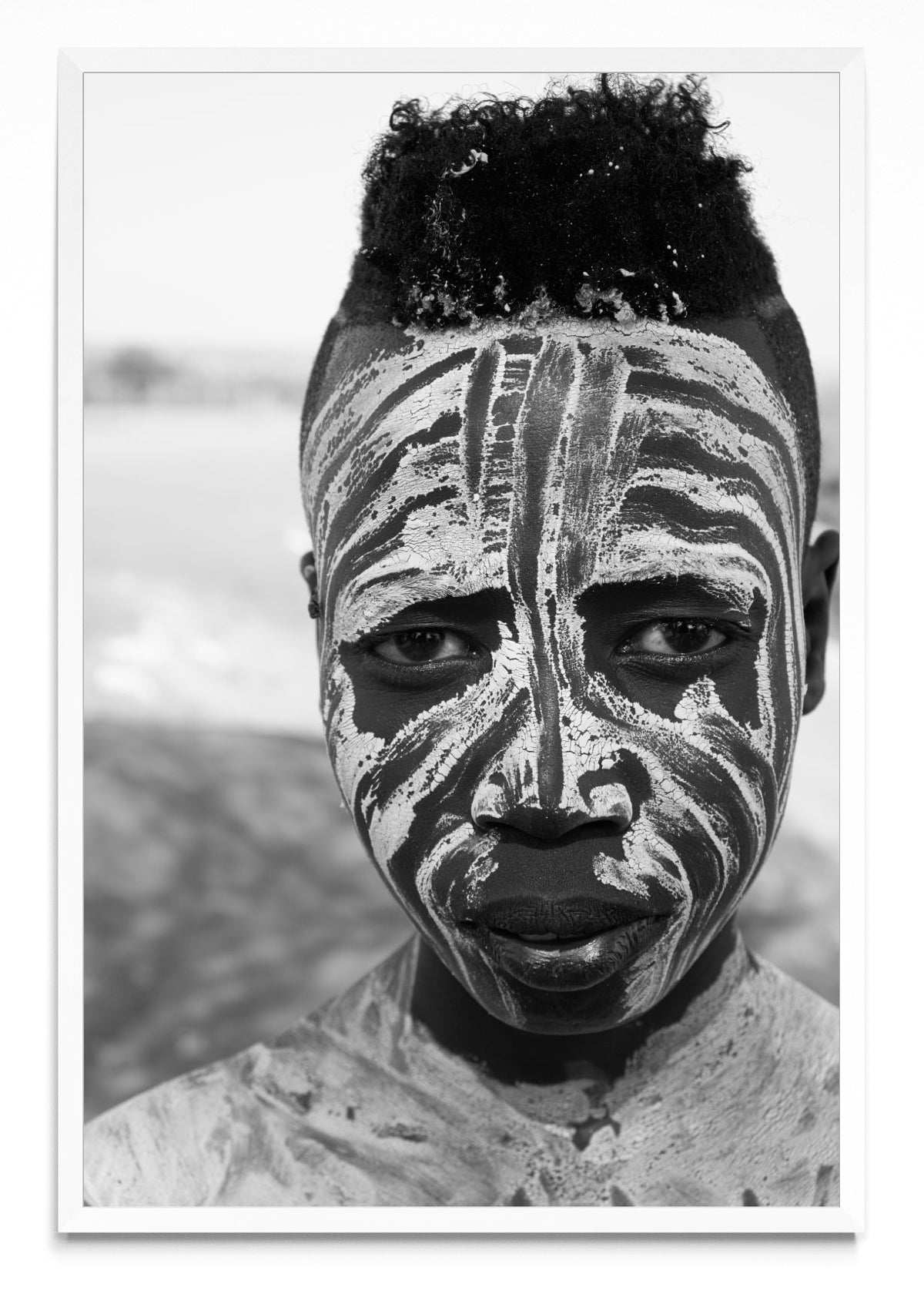 Niño de tribu del sur en Ethiopia. - FotoV BL